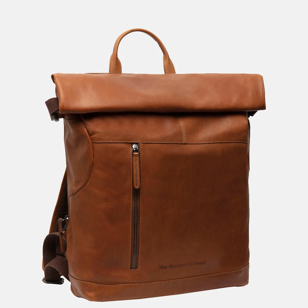 Leren tas met laptopvak hot sale